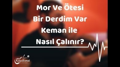 Mor Ve Ötesi - Bir Derdim Var Kemanla Nasıl Çalınır?