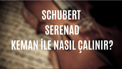 Schubert Serenad Keman İle Nasıl Çalınır?