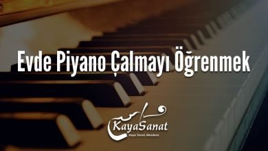 Evde Piyano Çalmayı Öğrenmek