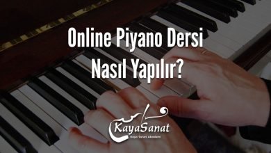 Online Piyano Dersi Nasıl Yapılır?