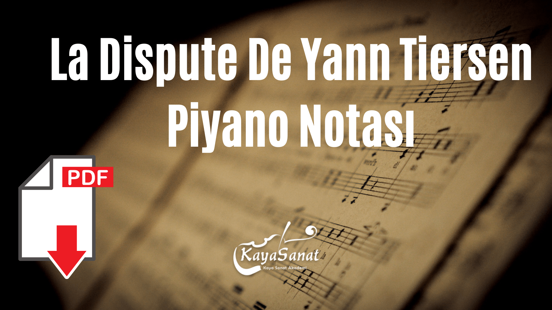 Piyano Notaları Pdf - Piyano Notası