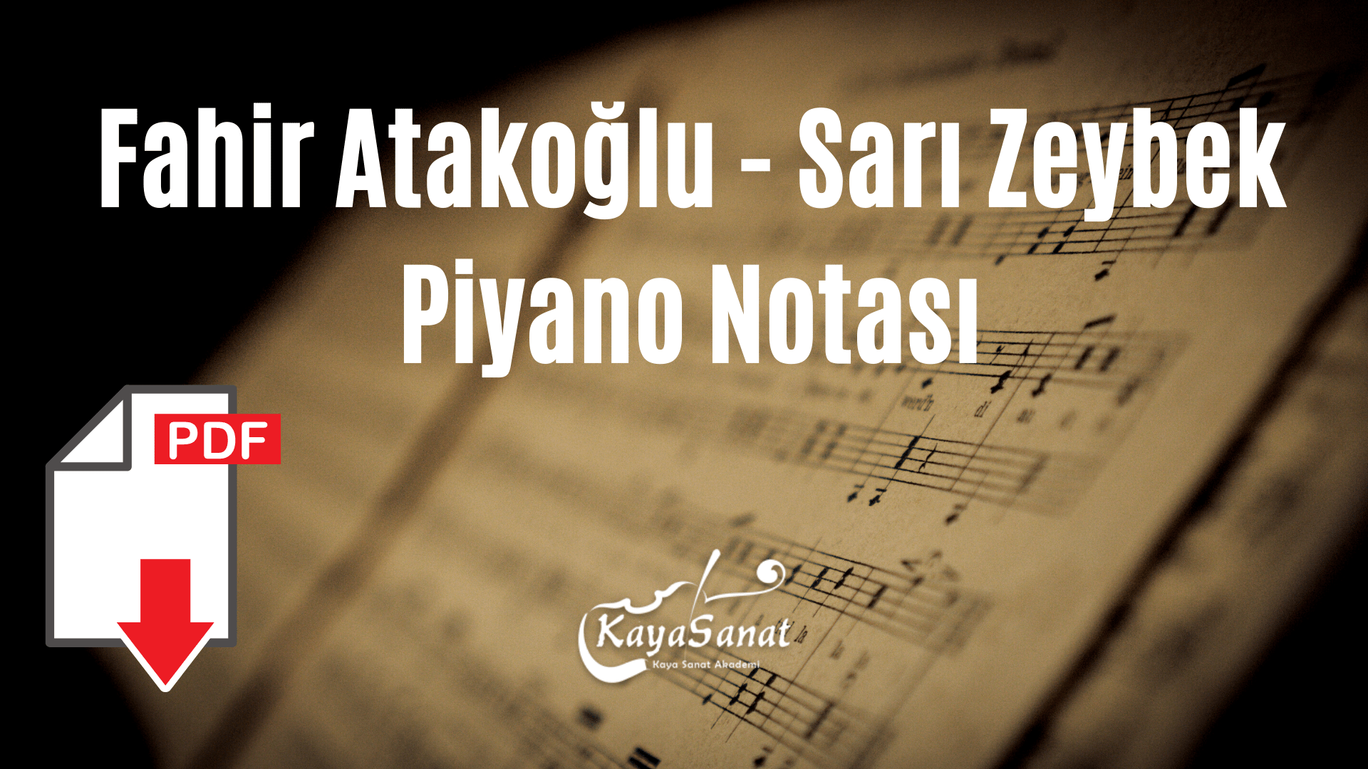 Piyano Notaları Pdf - Piyano Notası