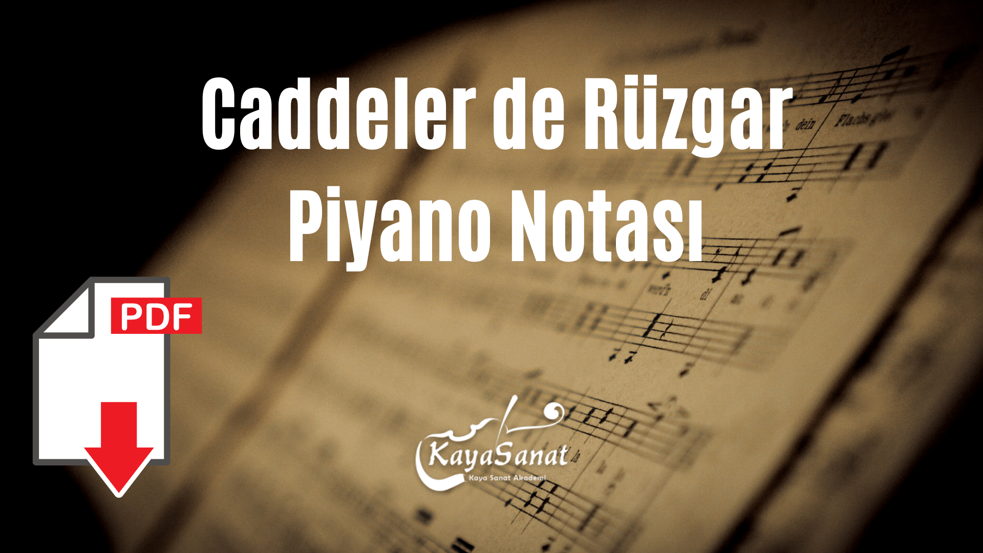 Piyano Notaları Pdf - Piyano Notası