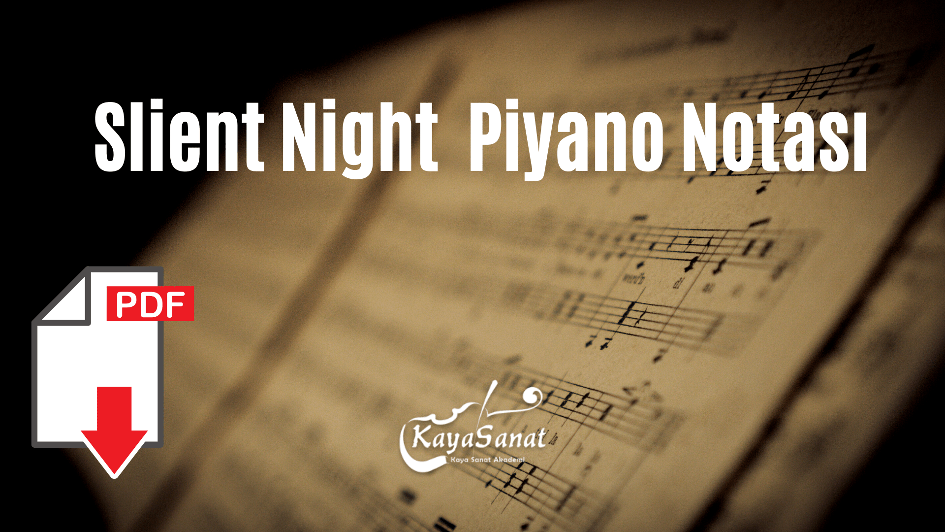 Piyano Notaları Pdf - Piyano Notası