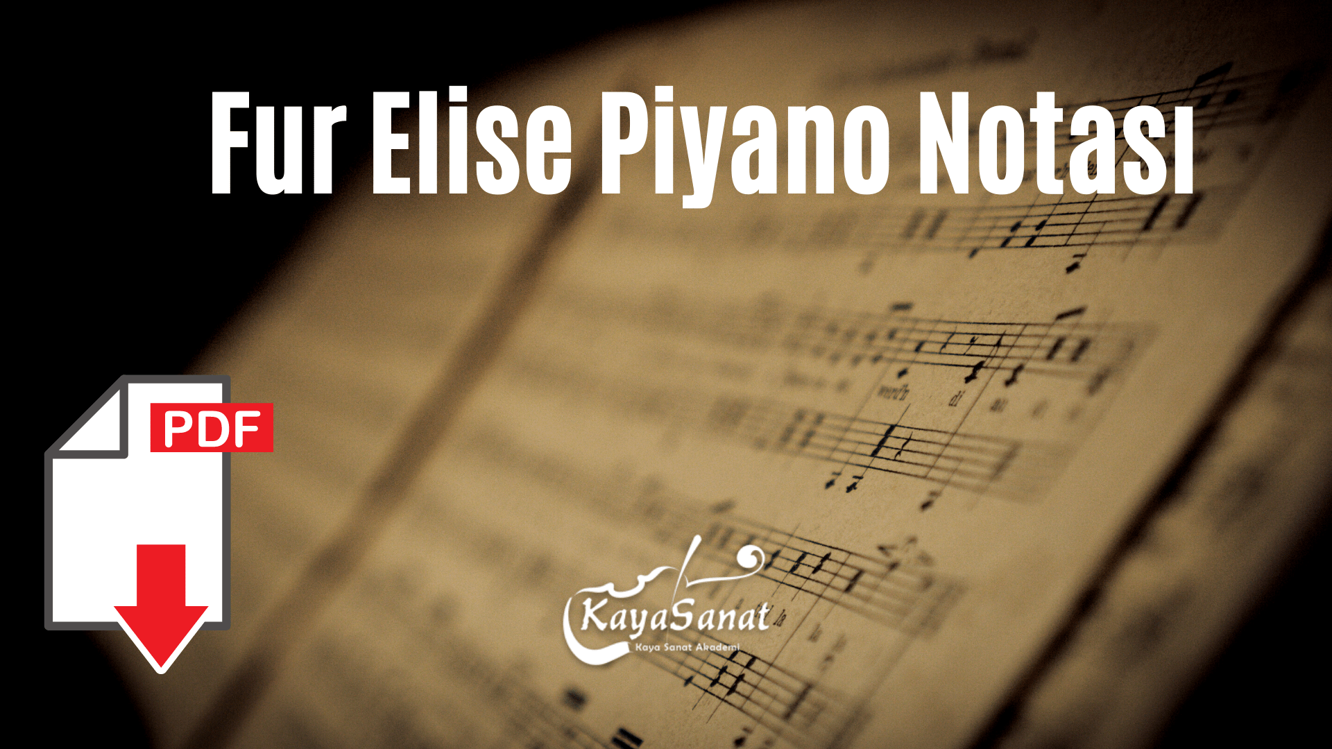 Piyano Notaları Pdf - Piyano Notası