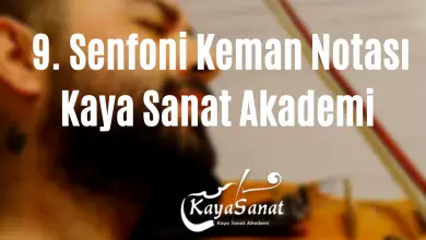 9. Senfoni Keman Notaları