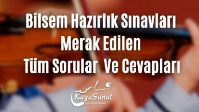 Bilsem Müzik Sınavı Hazırlık