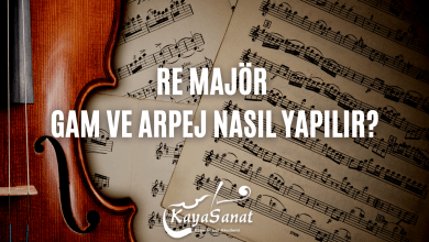 re majör gam nasıl yapılır