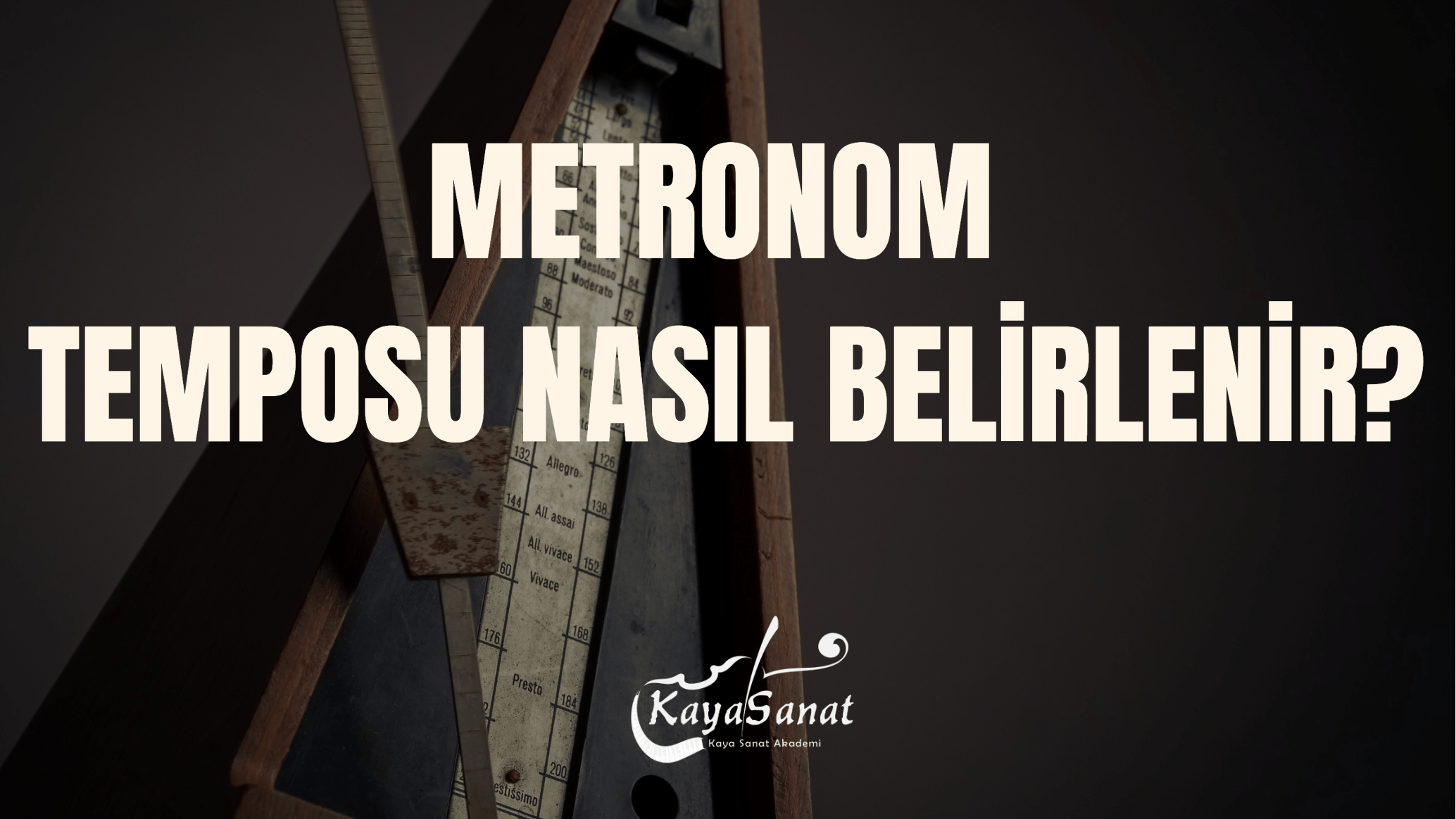 METRONOM TEMPOSU NASIL BELİRLENİR